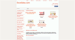 Desktop Screenshot of excelidea.com