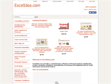 Tablet Screenshot of excelidea.com